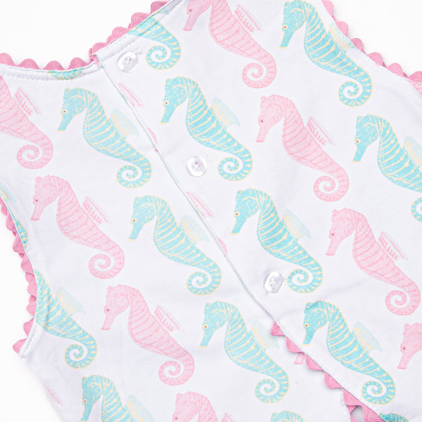 Seahorsin' Around Bloomer Set, Pink