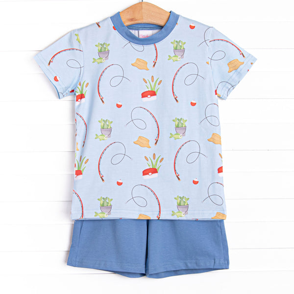 Reely Good Day Short Set, Blue