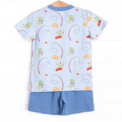 Reely Good Day Short Set, Blue