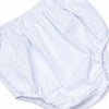 Palmetto Paradise Smocked Diaper Set, Blue