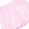 Wild Ones Smocked Ruffle Short Set, Pink