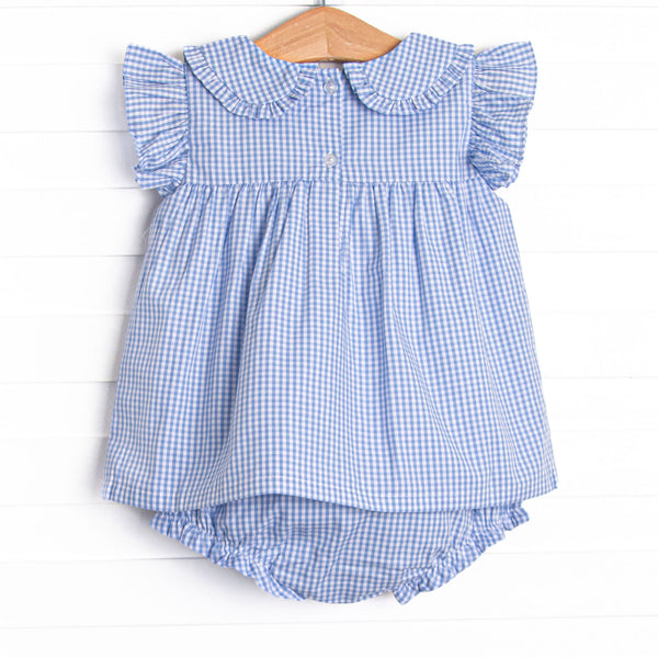 Countryside Coast Diaper Set, Blue