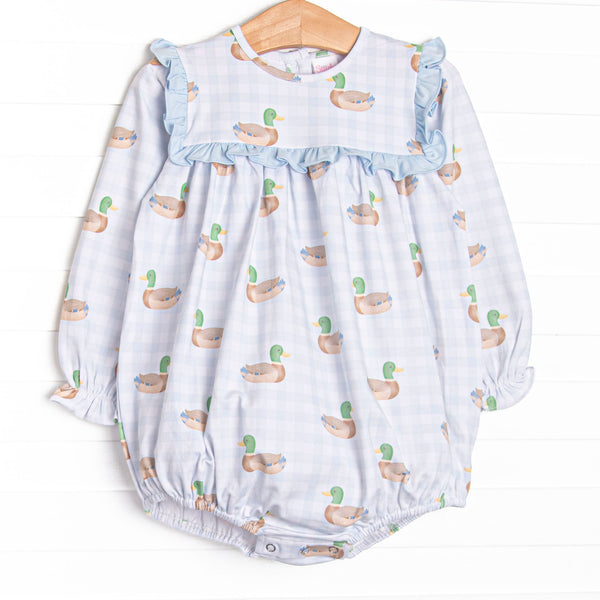 Pondside Picnic Ruffle Bubble, Blue