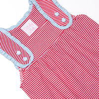 Julie Bubble, Light Blue and Red Stripe