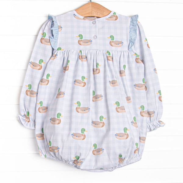 Pondside Picnic Ruffle Bubble, Blue