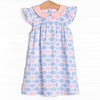With the Tide Dress, Blue