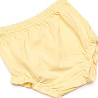 Olivia Diaper Set, Yellow and Light Blue Stripe