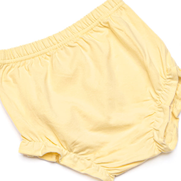 Olivia Diaper Set, Yellow and Light Blue Stripe