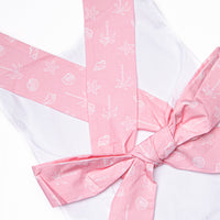 White Sands Cross Back Short Set, Pink