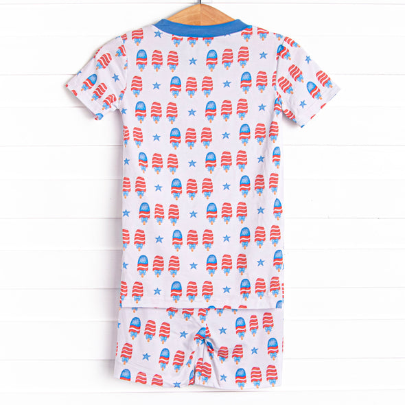 Taste of Freedom Bamboo Pajama Short Set, Blue