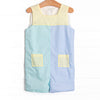 Classic Color Block Jon Jon, Blue