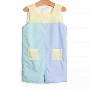 Classic Color Block Jon Jon, Blue