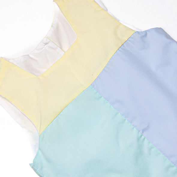 Classic Color Block Jon Jon, Blue