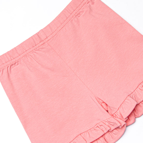 Sandcastle Competition Ruffle Short Set, Pink