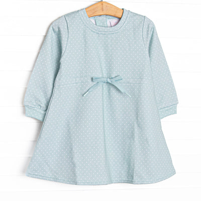 Polka Dot Play Dress, Green