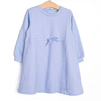 Polka Dot Play Dress, Blue