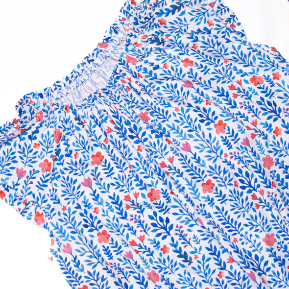 Freedom Fields Bamboo Night Gown, Blue