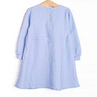 Polka Dot Play Dress, Blue
