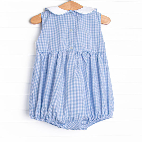 Long-eared Lops Smocked Bubble, Blue