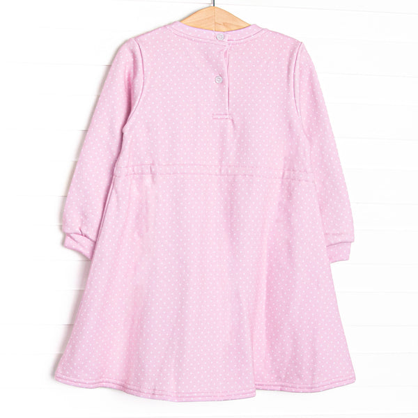 Polka Dot Play Dress, Pink