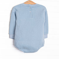 Tilling Tractors Applique Sweatshirt Bubble, Blue