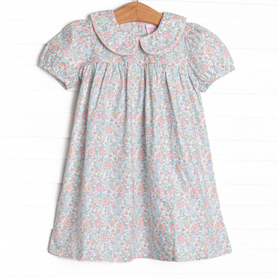 Easter Wishes Collared Dress, Pink – Stitchy Fish