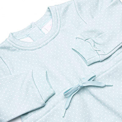 Polka Dot Play Dress, Green