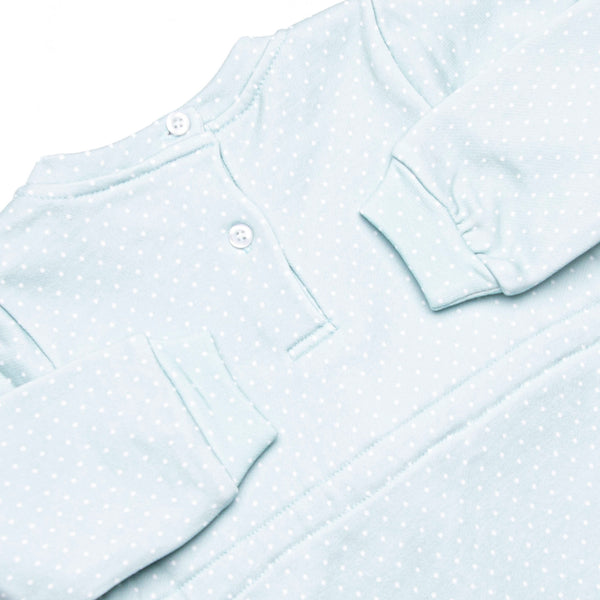 Polka Dot Play Dress, Green