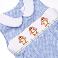 Long-eared Lops Smocked Bubble, Blue
