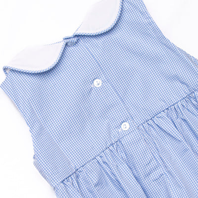 Long-eared Lops Smocked Bubble, Blue