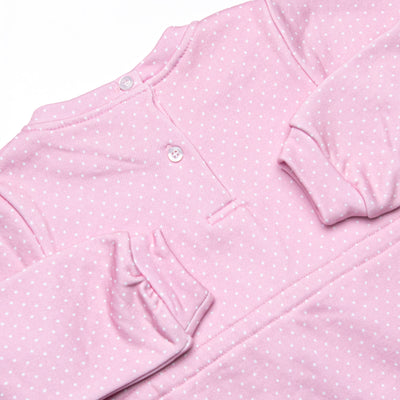 Polka Dot Play Dress, Pink