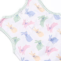 Cottontail Colors Sleeveless Short Set, Green