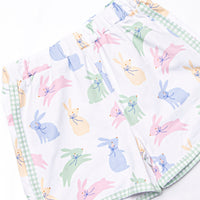Cottontail Colors Sleeveless Short Set, Green