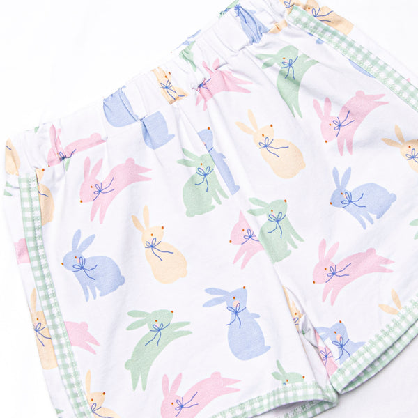 Cottontail Colors Sleeveless Short Set, Green