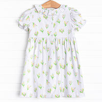 Springtime Bundles Smocked Dress, Pink