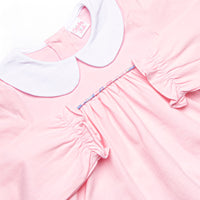 Pop of Posies Collared Dress, Pink