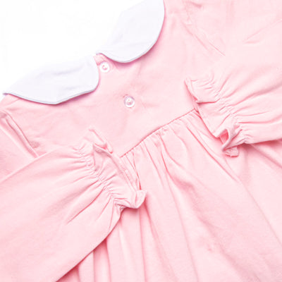 Pop of Posies Collared Dress, Pink