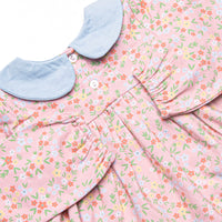 Eloise Collared Legging Set, Pink