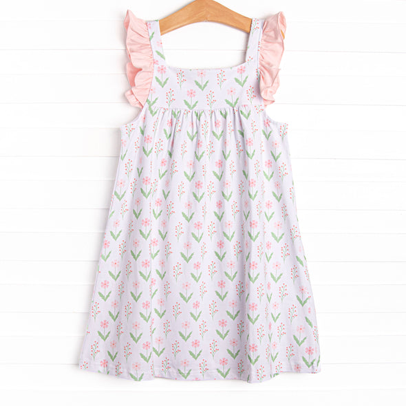 Marsh Meadows Dress, Pink