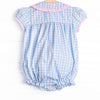 Memories Made Smocked Girl Bubble, Blue