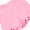Tee Time Ruffle Short Set, Pink