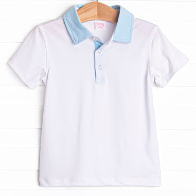 Perry Performance Polo, White
