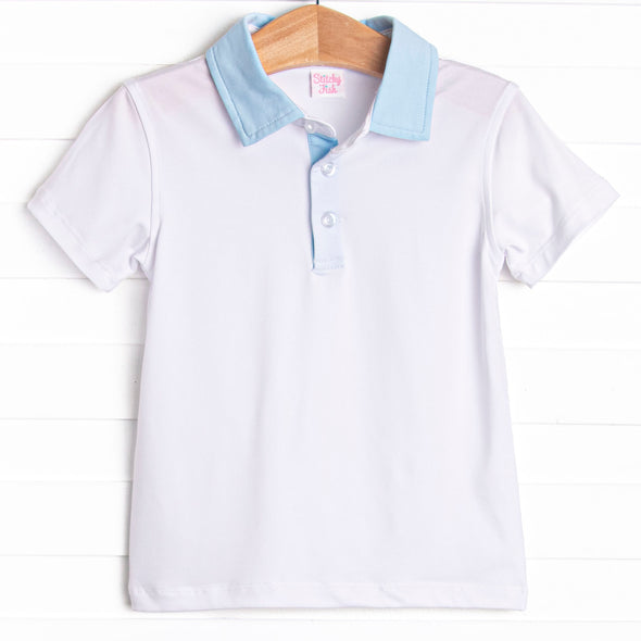 Perry Performance Polo, White