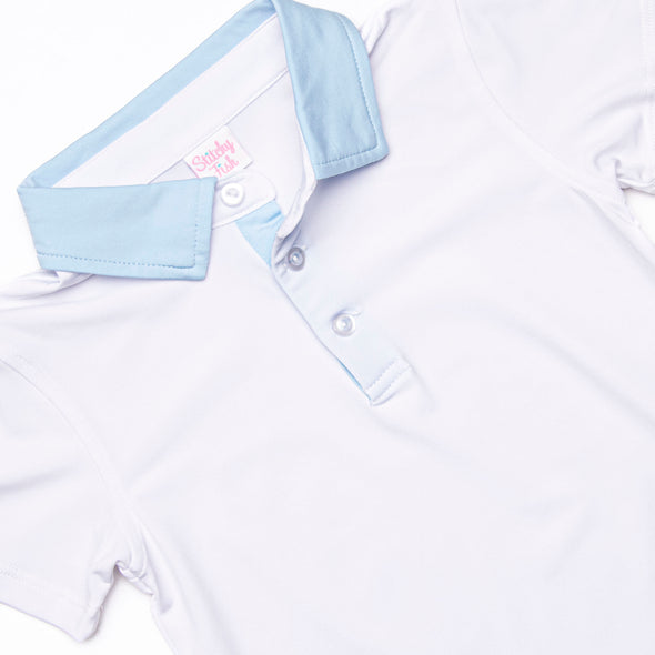 Perry Performance Polo, White