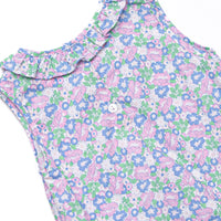 Floral Fairytale Trio Applique Bubble, Blue