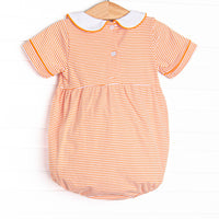 Touchdown Tails Applique Bubble, Orange