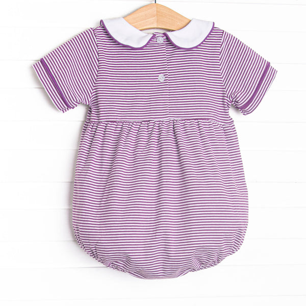Touchdown Tails Applique Bubble, Purple