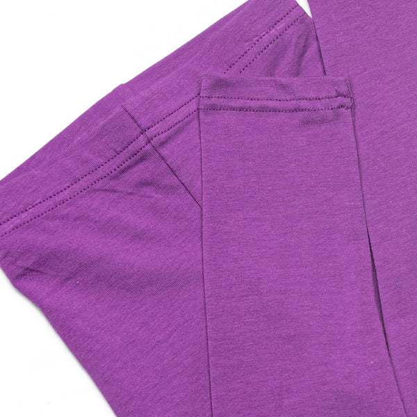 Touchdown Tails Applique Legging Set, Purple