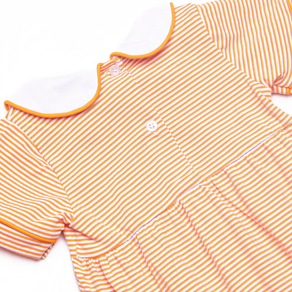 Touchdown Tails Applique Bubble, Orange