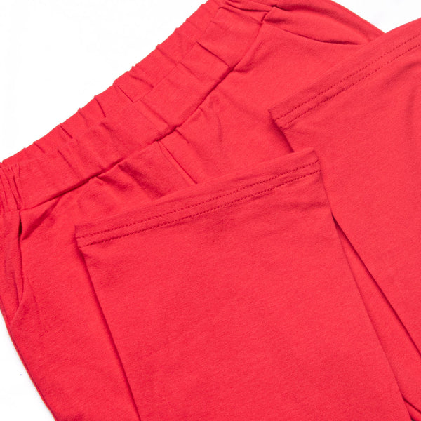 Fire Station Squad Applique Pant Set, Blue